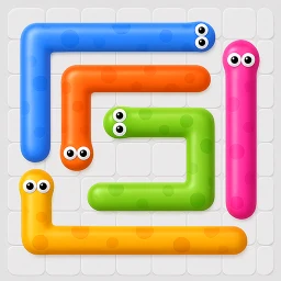 Ícone de Peck Snack: Worm Arrow Puzzle